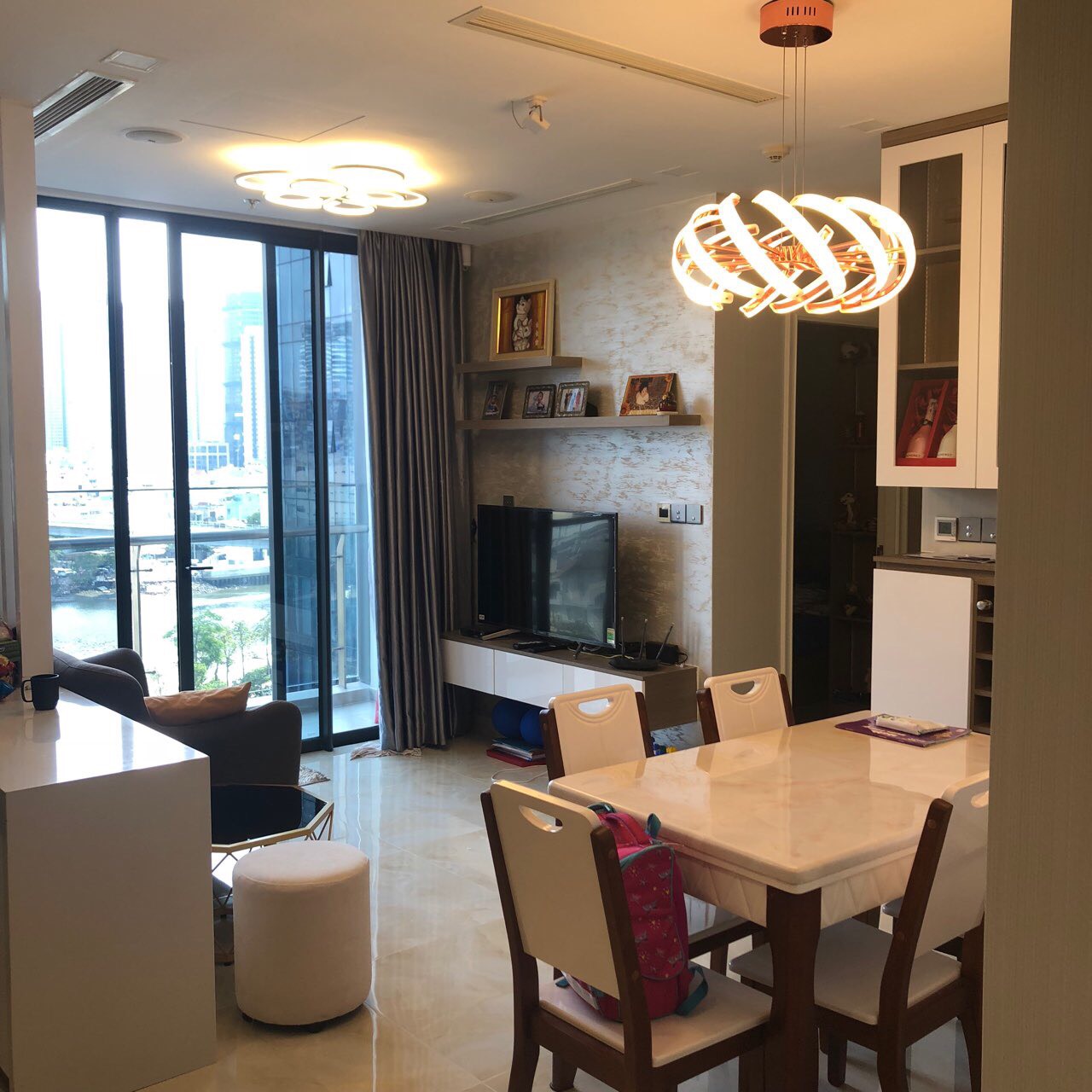 Cho thuê căn hộ Đảo Kim Cương 1 phòng ngủ giá chỉ từ 600 USD/tháng
